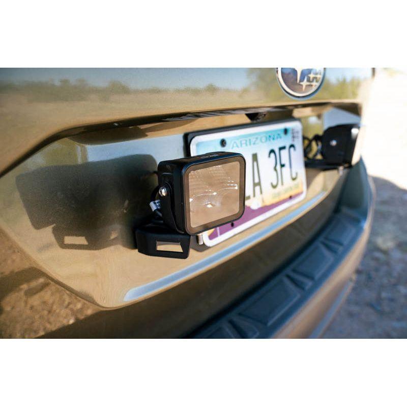 DV8 Offroad Universal License Plate Mount w/ Pod Light Mounts-tuningsupply.com