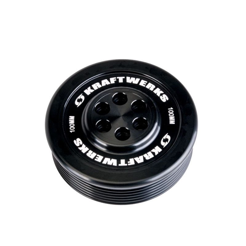 KraftWerks Supercharger Pulley - 100mm 7 Rib-tuningsupply.com