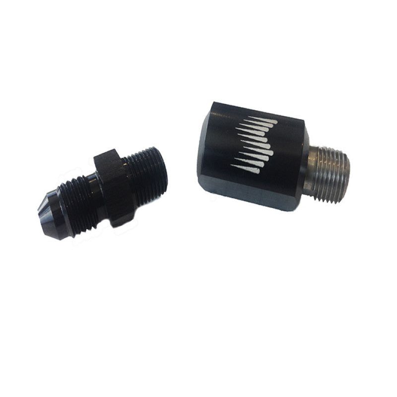 Snow Performance 1/8in. NPT Female to 4AN Male Low Profile Water Nozzle Holder 4AN Elbow-Water Meth Nozzles-Snow Performance-SNOSNO-809-BRD-SMINKpower Performance Parts