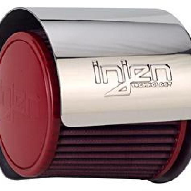 Injen Aluminum Air Filter Heat Shield Universal Fits 2.50 2.75 3.00 Polished-tuningsupply.com