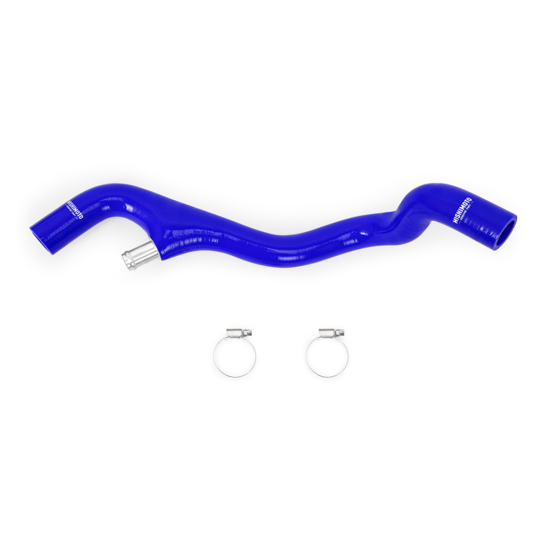 Mishimoto 05-07 Ford F-250/F-350 6.0L Powerstroke Lower Overflow Blue Silicone Hose Kit-tuningsupply.com