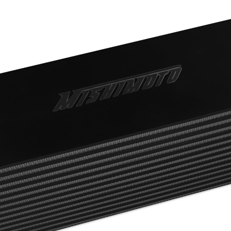 Mishimoto Universal Intercooler - J-Line Black-tuningsupply.com