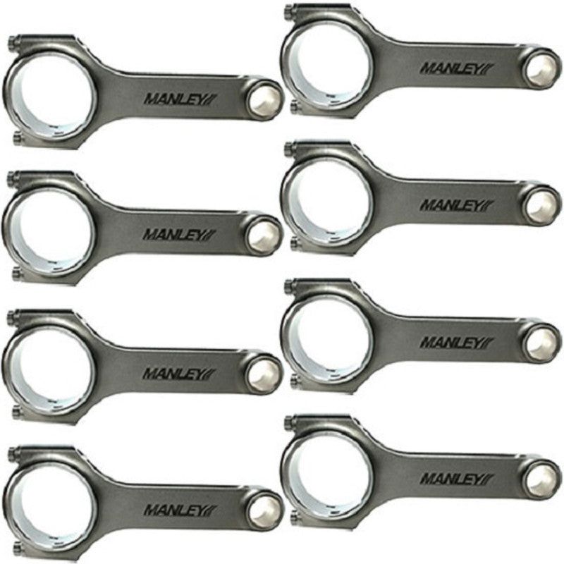 Manley Ford 5.0L V8 Coyote 5.933in Length Pro Series I Beam Connecting Rod Set-Connecting Rods - 8Cyl-Manley Performance-MAN15318-8-SMINKpower Performance Parts