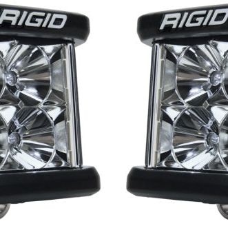 Rigid Industries D-SS - Flood - Set of 2 - Black Housing-Light Bars & Cubes-Rigid Industries-RIG262113-SMINKpower Performance Parts