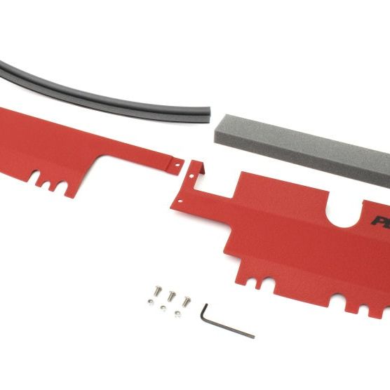 Perrin 15-21 WRX/STI Radiator Shroud (With OEM Intake Scoop) - Red-tuningsupply.com