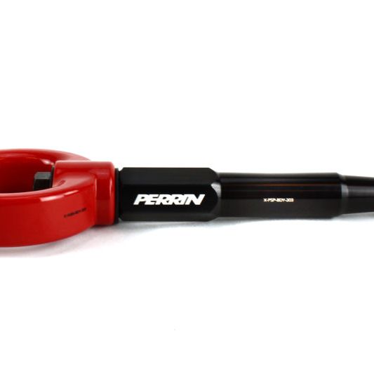 Perrin 15-17 Subaru WRX/STI Tow Hook Kit (Front) - Red-tuningsupply.com