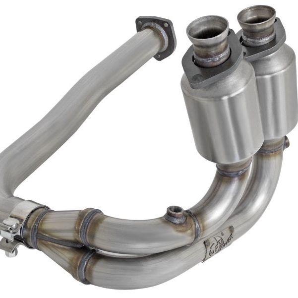 aFe Power Direct Fit Catalytic Converter Replacements Front 00-03 Jeep Wrangler (TJ) I6-4.0L-tuningsupply.com