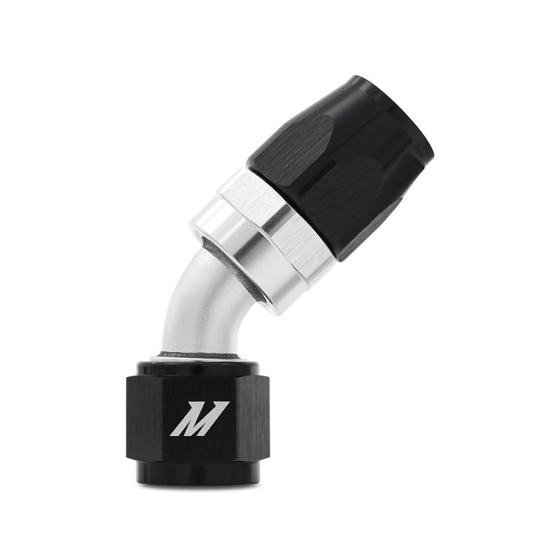 Mishimoto Aluminum -10AN 45 Degree Fitting - Black-tuningsupply.com