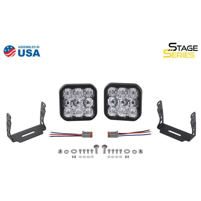 Diode Dynamics SS5 LED Pod Sport - White Combo (Pair)-tuningsupply.com