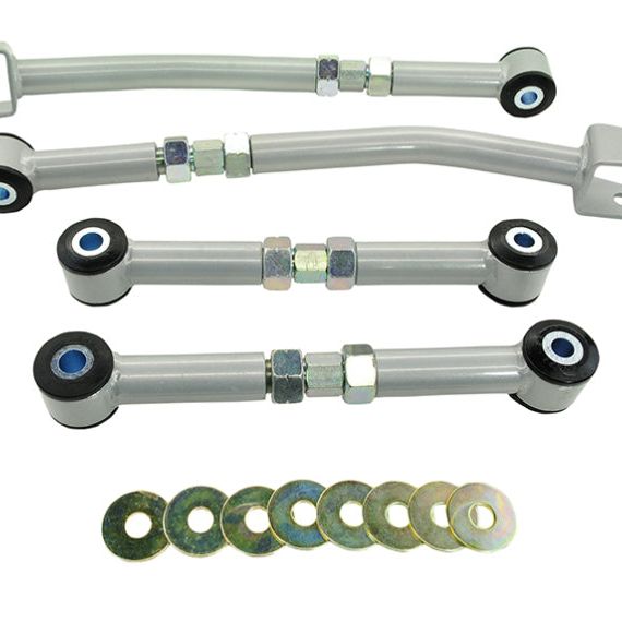 Whiteline 98-08 Subaru Legacy Liberty Rear Lower Control arm-adjust toe/camber-Control Arms-Whiteline-WHLKTA124-SMINKpower Performance Parts