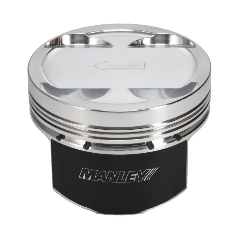 Manley 03-06 Evo 8/9 (7 Bolt 4G63T) 85mm STD Bore 8.5:1 Dish Pistons w/ Rings-tuningsupply.com