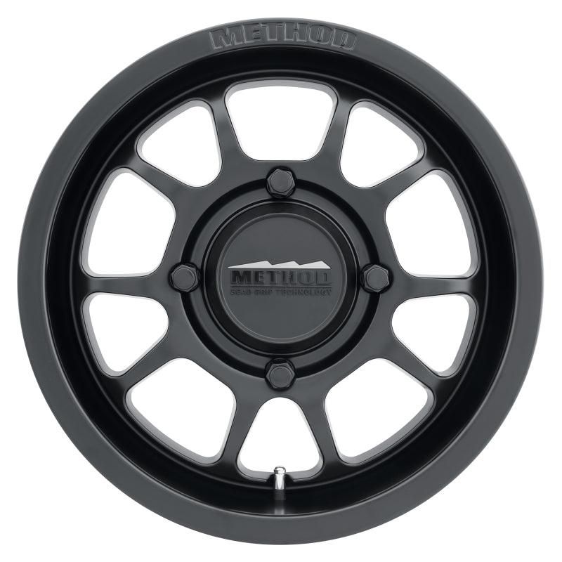 Method MR409 Bead Grip 14x7 / 4+3/13mm Offset / 4x156 / 132mm CB Matte Black Wheel-tuningsupply.com