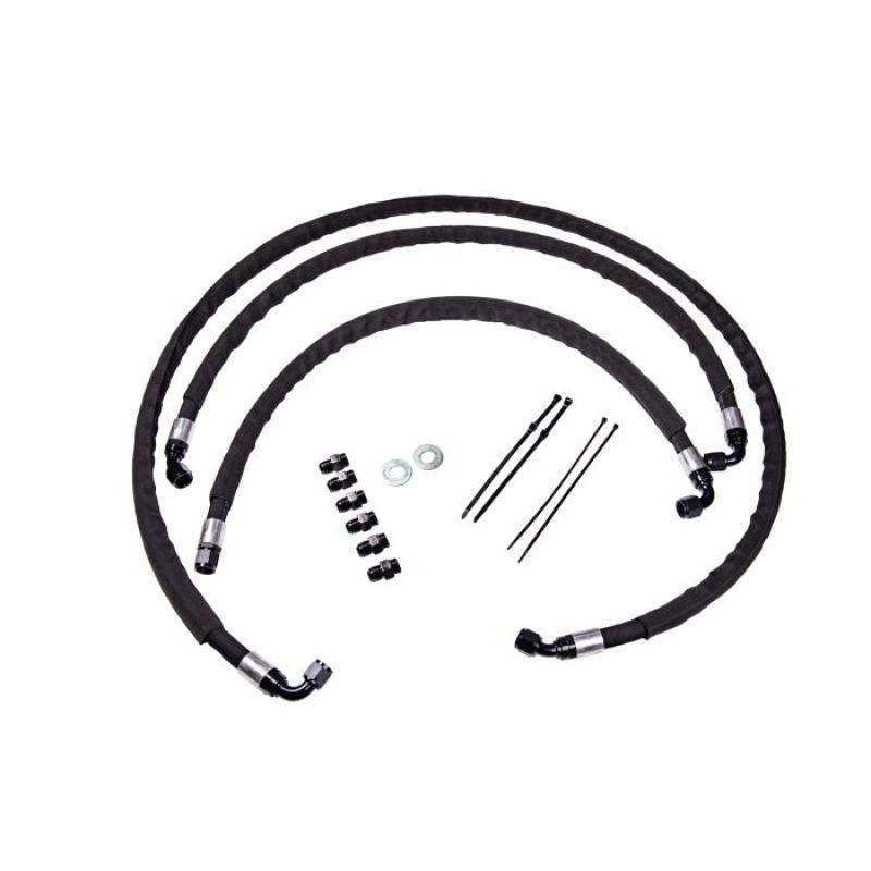 Fleece Performance 17-19 GM Duramax 2500/3500 Heavy Duty Transmission Cooler lines-tuningsupply.com