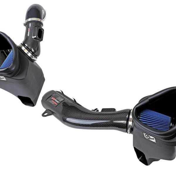 aFe Track Series Stg 2 Carbon Fiber Intake w/Pro 5R Media 15-20 BMW M3/M4(F80/82/83) L6-3.0L(tt) S55-tuningsupply.com