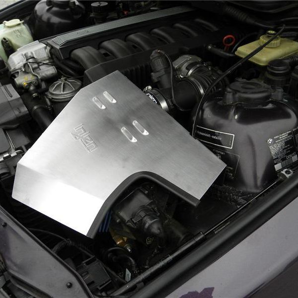 Injen 92-99 BMW E36 323i/325i/328i/M3 3.0L Black Air Intake w/ Heat-Shield and Top Cover-tuningsupply.com