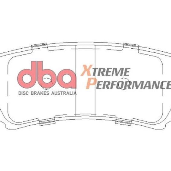 DBA 00-07 Toyota Land Cruiser XP650 Rear Brake Pads-tuningsupply.com