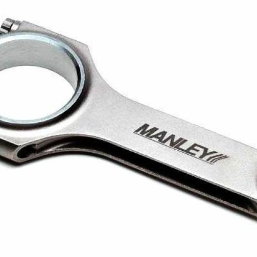 Manley Mazda Speed 3 MZR 2.3L DIDSI Turbo 22.5mm Pin H-Beam Connecting Rod *Single Rod*-tuningsupply.com