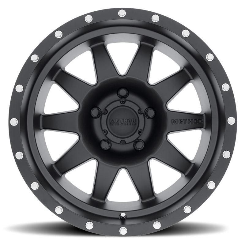 Method MR301 The Standard 17x9 -12mm Offset 5x4.5 83mm CB Matte Black Wheel-tuningsupply.com