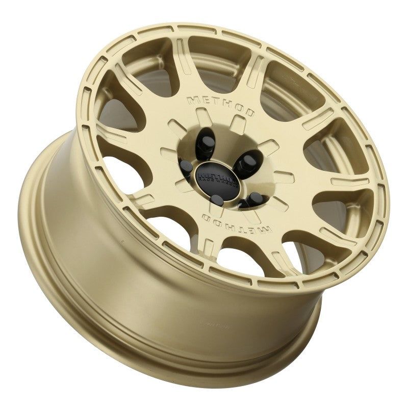 Method MR502 VT-SPEC 2 15x7 +15mm Offset 5x100 56.1mm CB Gold Wheel-tuningsupply.com