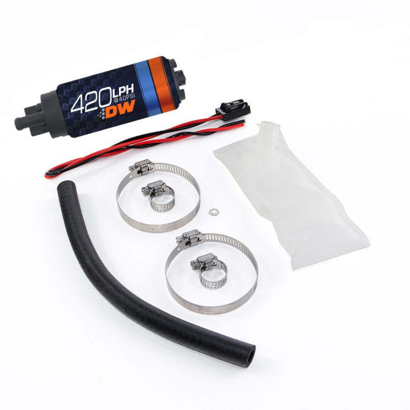 Deatschwerks DW420 Series 420lph In-Tank Fuel Pump w/ Install Kit For 90-96 300ZX Z32-tuningsupply.com