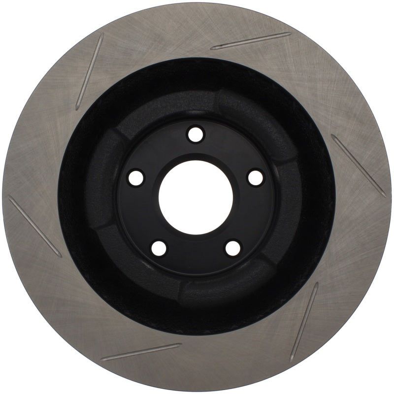 StopTech Power Slot 06-10 Chevrolet Corvette Front Right Slotted Rotor-Brake Rotors - Slotted-Stoptech-STO126.62102SR-SMINKpower Performance Parts