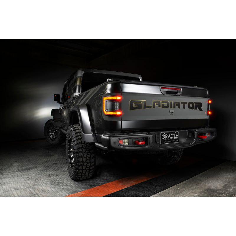 Oracle 2020+ Jeep Gladiator JT Flush Mount LED Tail Lights - Tinted Lens - SMINKpower Performance Parts ORL5882-504-T ORACLE Lighting