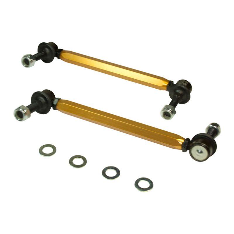 Whiteline Universal Sway Bar - Link Assembly Heavy Duty Adjustable 12mm Steel Ball/Ball Style - SMINKpower Performance Parts WHLKLC180-235 Whiteline