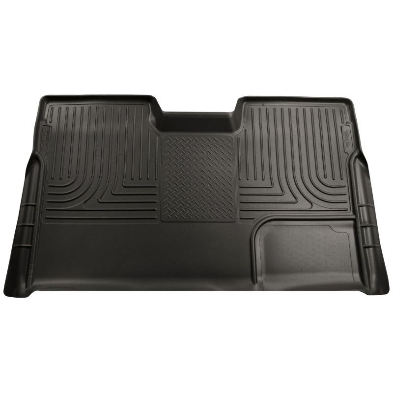 Husky Liners 09-12 Ford F-150 Super Crew WeatherBeater Black Rear Cargo Liner-tuningsupply.com