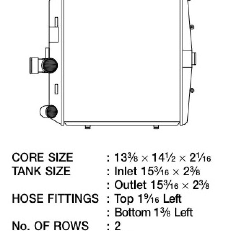 CSF 05-11 Porsche 911 Carrera/GT3 RS (997) Right Side Radiator-tuningsupply.com