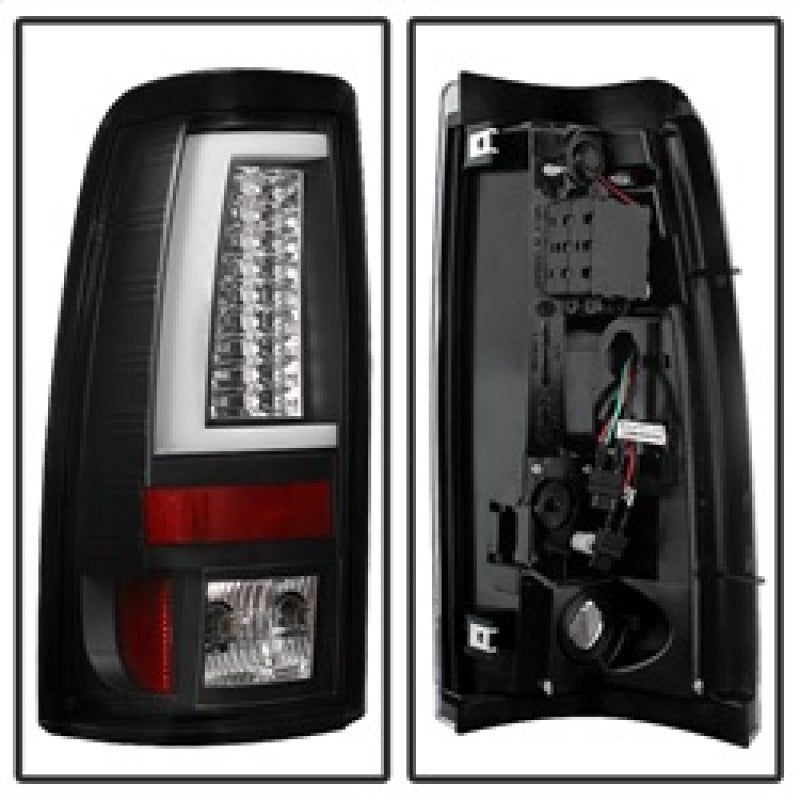 Spyder Chevy Silverado 1500/2500 99-02 Version 2 LED Tail Lights - Black ALT-YD-CS99V2-LED-BK-Tail Lights-SPYDER-SPY5081865-SMINKpower Performance Parts