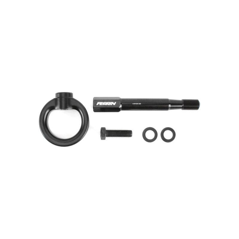 Perrin 2022 Subaru WRX / 18-21 Crosstrek Tow Hook Kit (Rear) - Black - SMINKpower Performance Parts PERPSP-BDY-257BK Perrin Performance