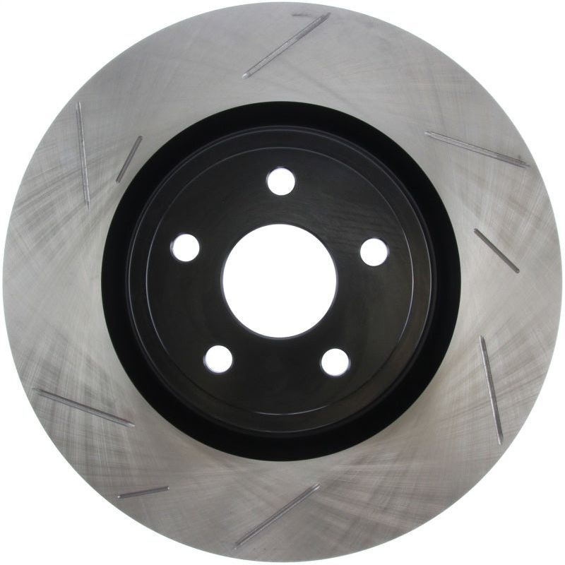 StopTech 12-13 Jeep SRT8 Front Right Slotted Sport Brake Rotor-Brake Rotors - Slotted-Stoptech-STO126.58010SR-SMINKpower Performance Parts