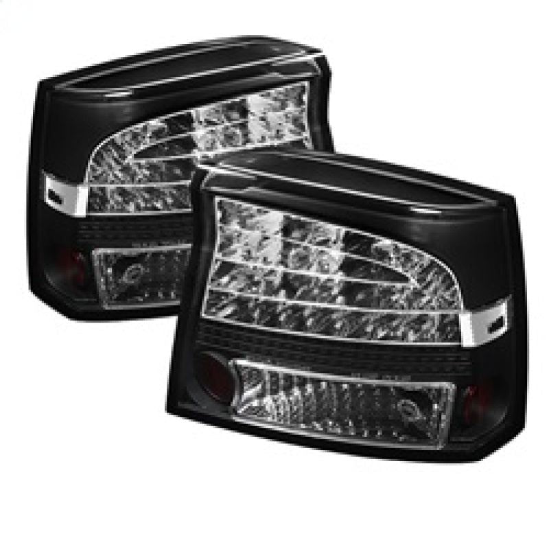 Spyder Dodge Charger 09-10 LED Tail Lights Black ALT-YD-DCH09-LED-BK-Tail Lights-SPYDER-SPY5031662-SMINKpower Performance Parts