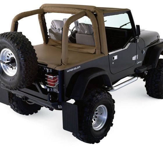 Rampage 1997-2002 Jeep Wrangler(TJ) Roll Bar Pad & Cover Kit - Black Denim-Roll Cage Components-Rampage-RAM769015-SMINKpower Performance Parts