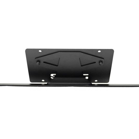 DV8 Offroad 2021 Ford Bronco Capable Bumper Slanted Front License Plate Mount-tuningsupply.com