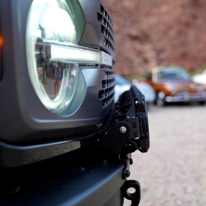 KC HiLiTES 21+ Ford Bronco 39in. Gravity LED Pro6 Light Bar Kit Front Bumper-tuningsupply.com