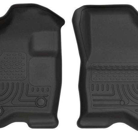 Husky Liners 15-17 Ford Explorer WeatherBeater Black Front Floor Liners-tuningsupply.com