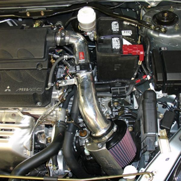 Injen 06-09 Eclipse 2.4L 4 Cyl. (Automatic) Black Short Ram Intake-tuningsupply.com