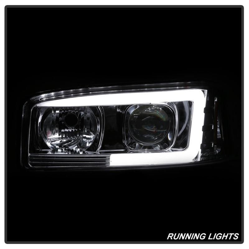 Spyder GMC Sierra 1500/2500/3500 99-06 V2 Projector Headlights - DRL - Chrome PRO-YD-CDE00V2-LB-C - SMINKpower Performance Parts SPY5084620 SPYDER