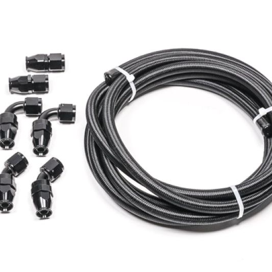 Radium Engineering 8AN Universal DIY PTFE Hose Kit - Black-tuningsupply.com