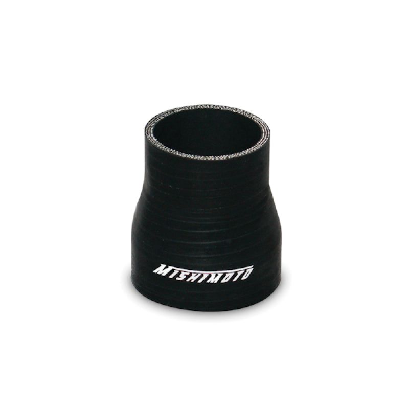 Mishimoto 2.0 to 2.5 Inch Black Transition Coupler-tuningsupply.com