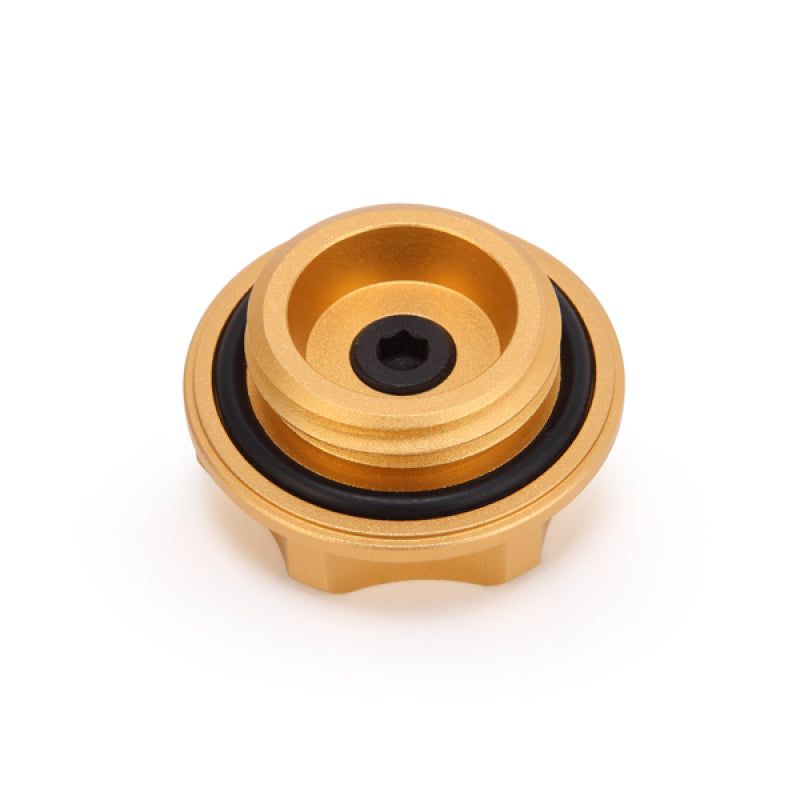 Mishimoto Subaru Oil FIller Cap - Gold-Oil Caps-Mishimoto-MISMMOFC-SUB-GD-SMINKpower Performance Parts