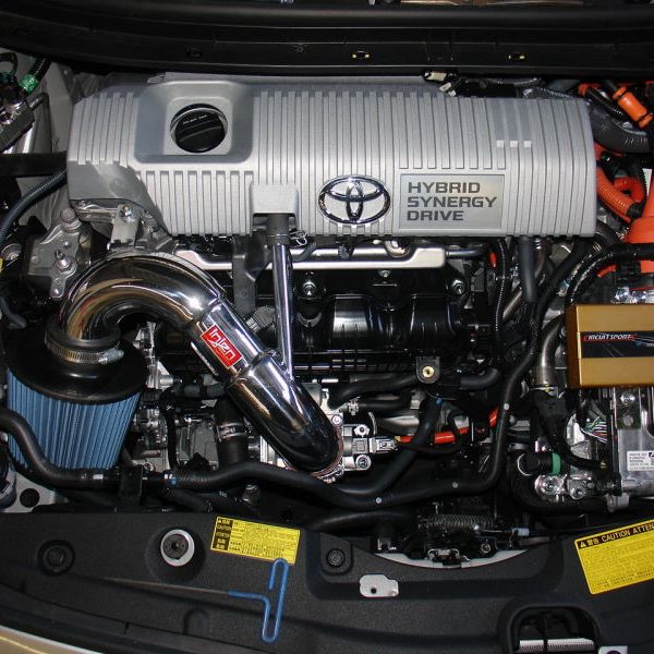 Injen 10-13 Toyota Prius 1.8L 4cyl / 11-13 Lexus CT 200H Hybrid Blk C/A Intake w/ MR Tech/Air Fusion-tuningsupply.com