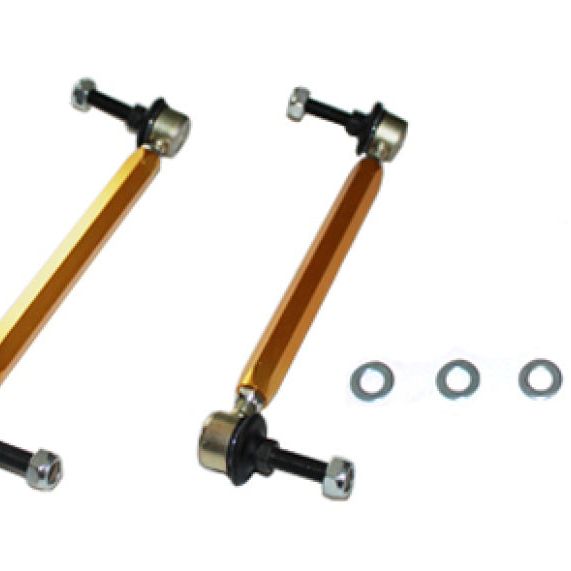 Whiteline Universal Swaybar Link Kit-Heavy Duty Adjustable 10mm Ball Joint-Sway Bar Endlinks-Whiteline-WHLKLC140-235-SMINKpower Performance Parts