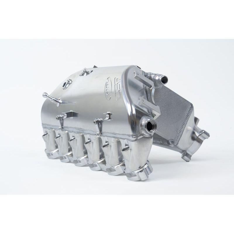 CSF BMW M2/M3/M4 S58 Comp &amp; Non-Comp (G8X) Charge-Air Cooler Manifold - Raw Billet-tuningsupply.com