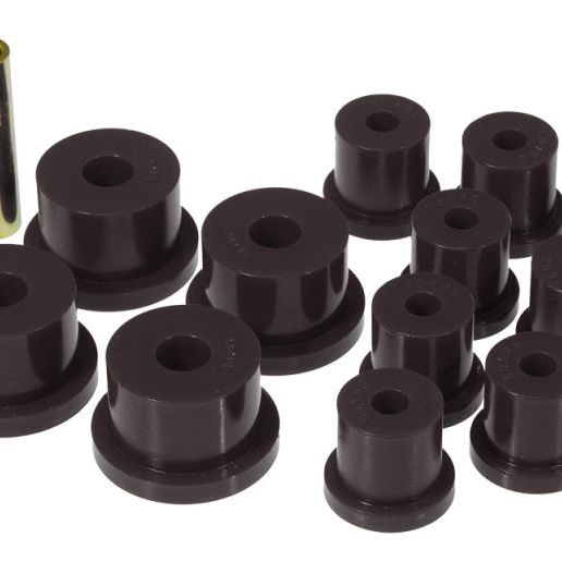 Prothane 64-73 Ford Mustang Rear Spring & 1/2in Shackle Bushings - Black-tuningsupply.com