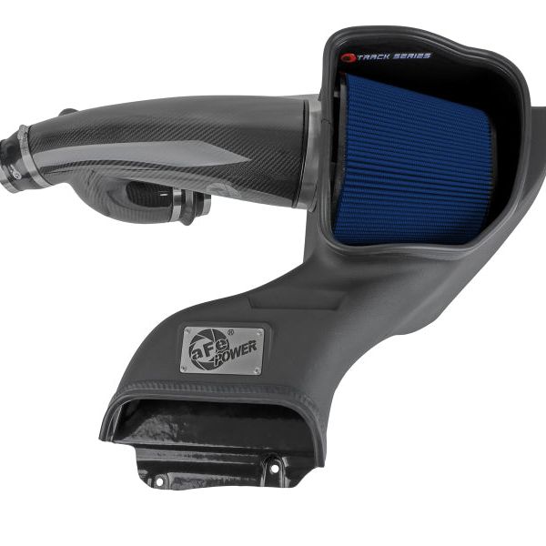 aFe 17-20 Ford F-150/Raptor Track Series Carbon Fiber Cold Air Intake System With Pro 5R Filters-tuningsupply.com