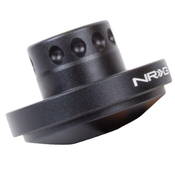 NRG Short Spline Adapter - Polaris RZR / Ranger (Secures w/OEM Lock Nut / Fits Quick Lock) - Black-tuningsupply.com