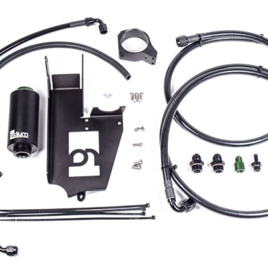 Radium Engineering Fuel Hanger Plumbing Kit Mitsubishi Evo 7/8/9 - Stainless Filter-tuningsupply.com