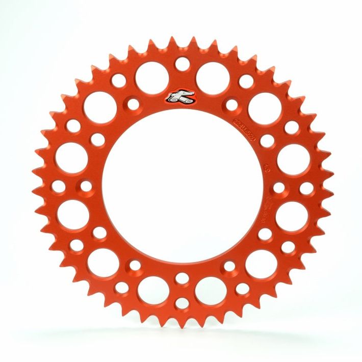 Renthal 21-22 KTM 125 XC Rear Grooved Sprocket - Orange 520-51P Teeth-Misc Powersports-Renthal-REN224U-520-51GPOR-SMINKpower Performance Parts